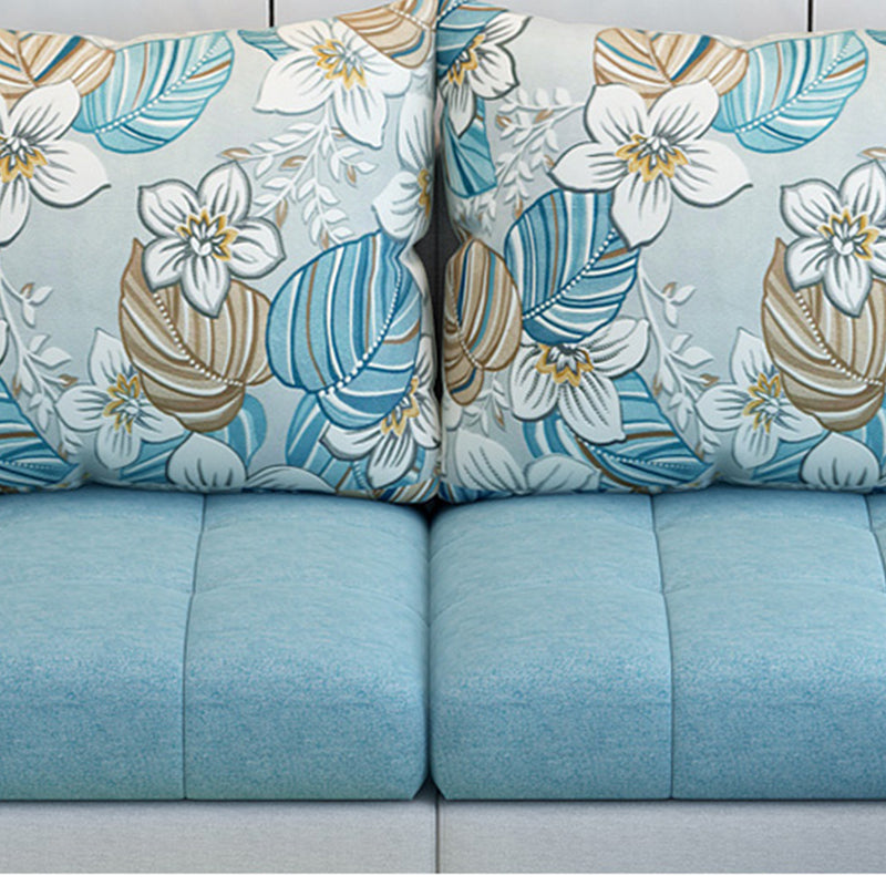 Modern Pillow Top Arm Sectionals 82.68"L x 57"W x 35.43"H High Back Sofa with Storage