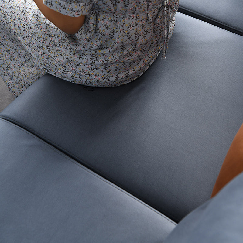 L-Shape Storage Sectional Stain-Resistant Sofa with Chaise for Four People