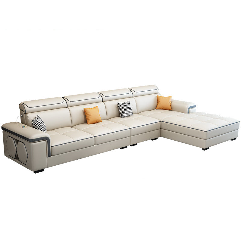 Contemporary L-shape Sectionals Right Hand Facing Sofa and Chaise for Living Room
