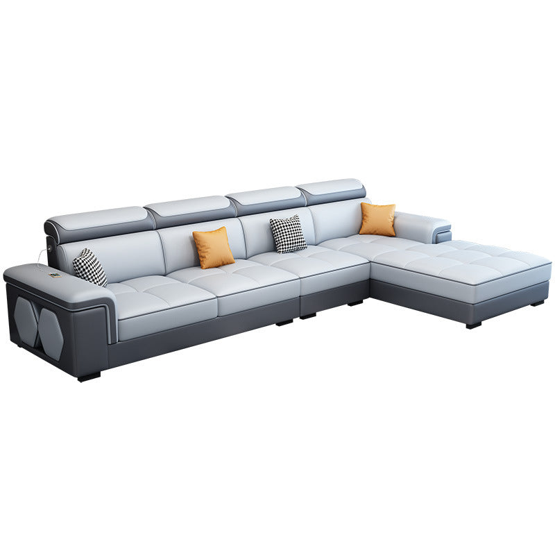 Contemporary L-shape Sectionals Right Hand Facing Sofa and Chaise for Living Room