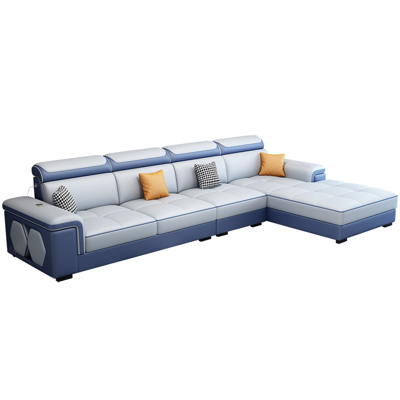 Contemporary L-shape Sectionals Right Hand Facing Sofa and Chaise for Living Room