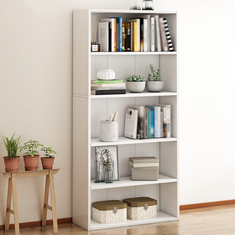 Scandinavian Manufactured Wood Standard Bookshelf Vertical Bookshelf for Living Room