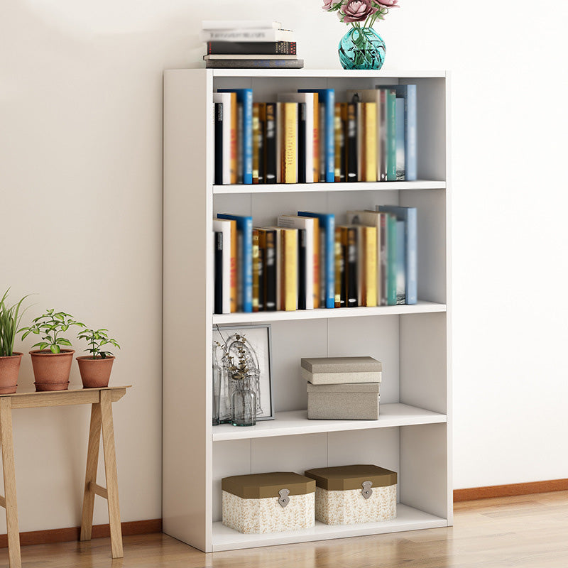 Scandinavian Manufactured Wood Standard Bookshelf Vertical Bookshelf for Living Room