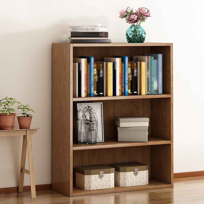 Scandinavian Manufactured Wood Standard Bookshelf Vertical Bookshelf for Living Room