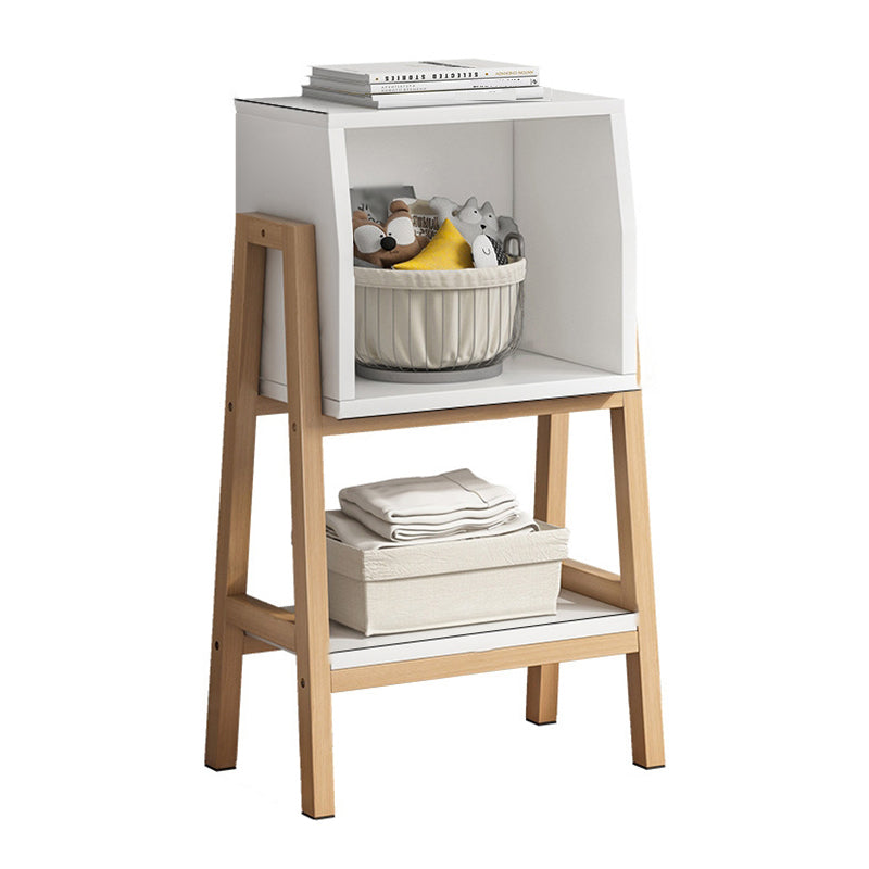 Modern Style Open Bookshelf Wooden Shelf Bookcase for Home Use