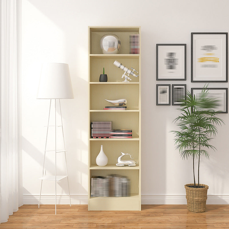 Contemporary Style Bookcase Closed Back Bookshelf for Home Office Study Room