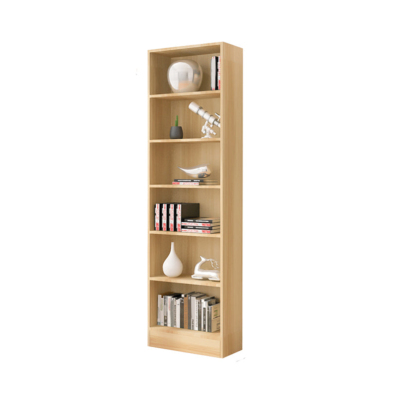 Contemporary Style Bookcase Closed Back Bookshelf for Home Office Study Room
