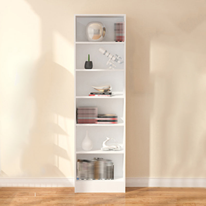 Contemporary Style Bookcase Closed Back Bookshelf for Home Office Study Room