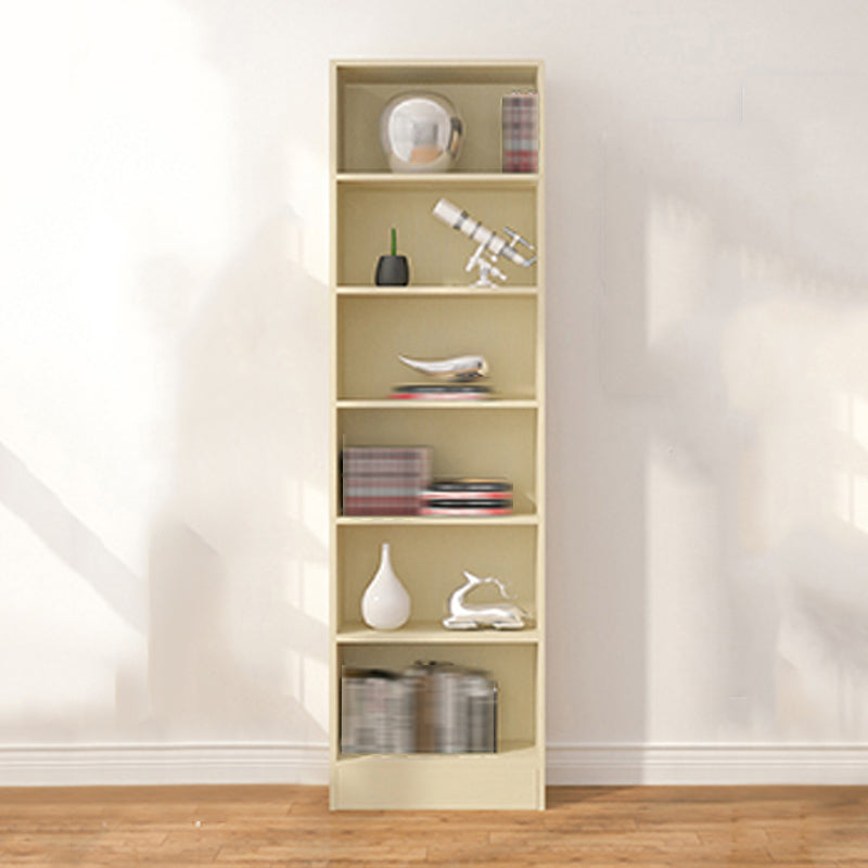 Contemporary Style Bookcase Closed Back Bookshelf for Home Office Study Room