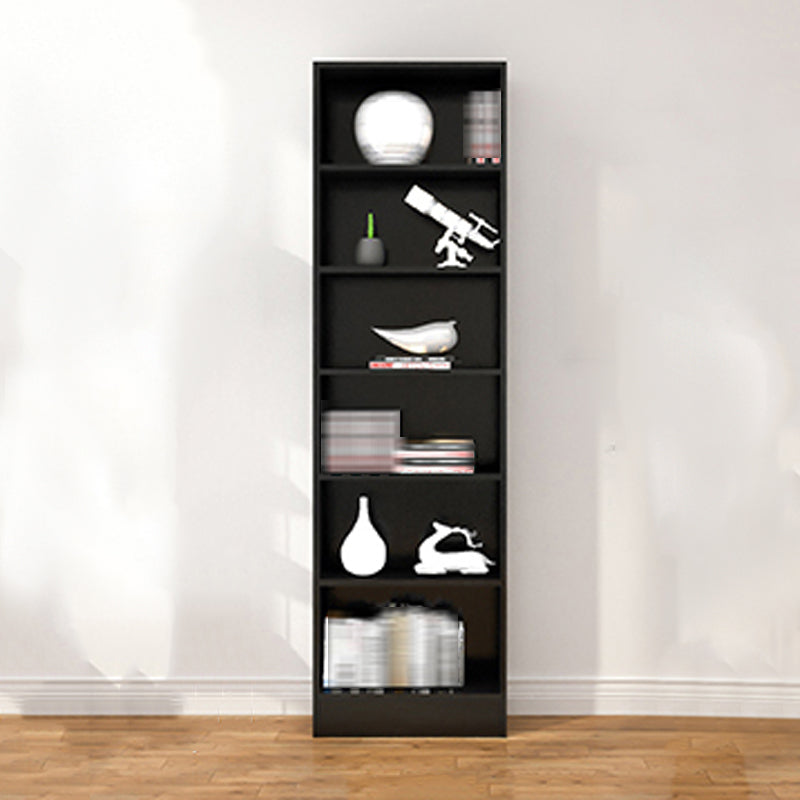 Contemporary Style Bookcase Closed Back Bookshelf for Home Office Study Room