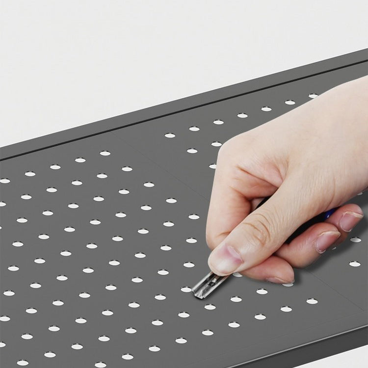 Folding Steel Industrial Etagere Bookshelf Open Bookshelf with Caster Wheels