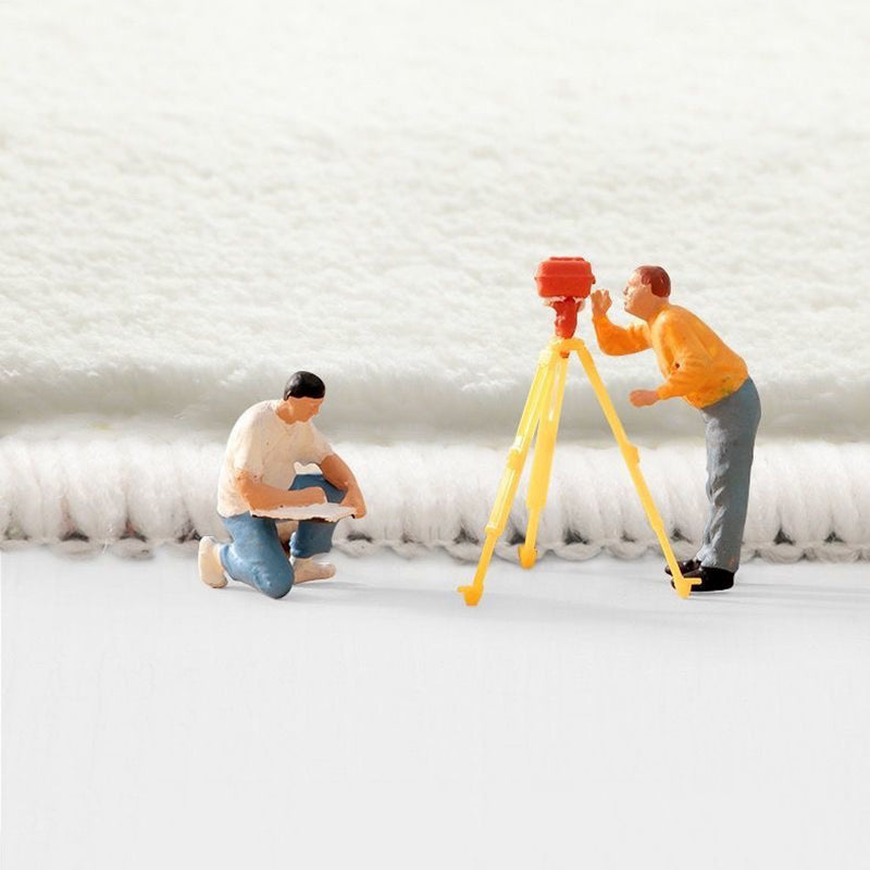 Modern Lattice Rug Polyester Modern Anti-Slip Backing Washable Rug for Home Decor