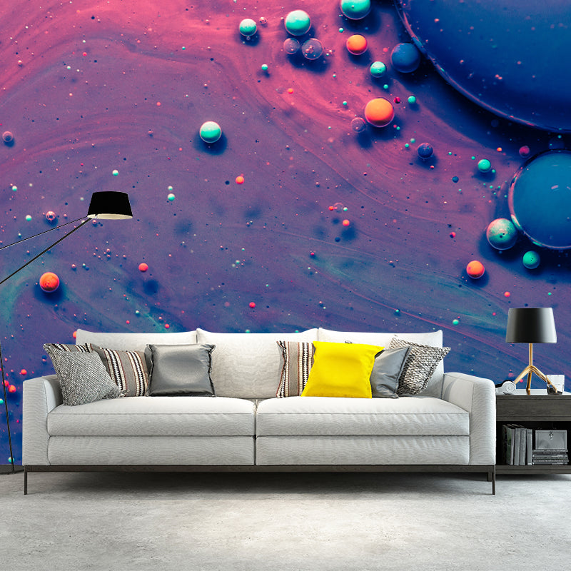 Environment Friendly Resistant Mural Wallpaper Abstract Painting Sleeping Room Wall Mural