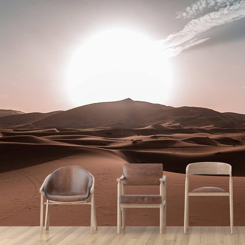Desert Landscape Photography Stain Resistant Mural Wallpaper Indoor Wall Mural