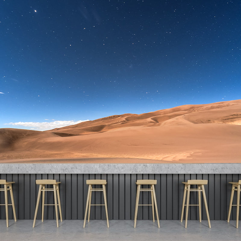 Wallpaper Desert Mildew Resistant Photography Sleeping Room Wall Mural