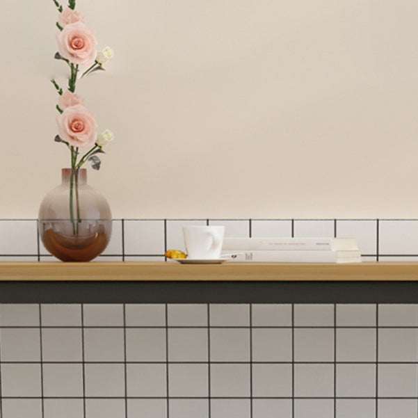 Modern Bar Dining Table Rectangle Bar Dining Table with Trestle Base