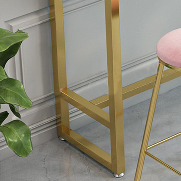 Modern Bar Dining Table Rectangle Bar Table with Trestle Base