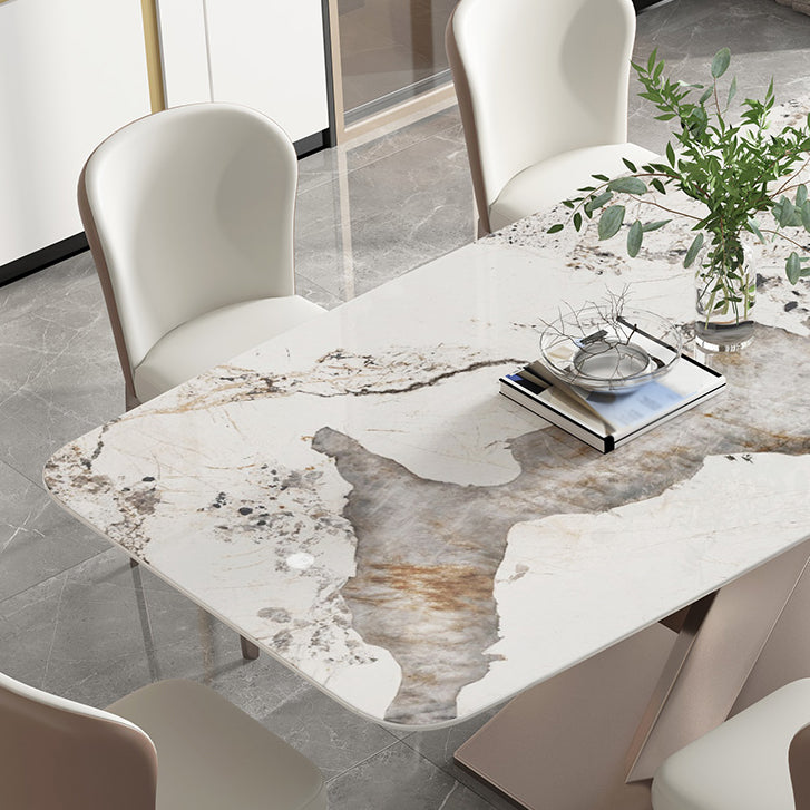 1/2/5/7 Pieces Contemporary Dining Room Set Rectangle Table Dining Set