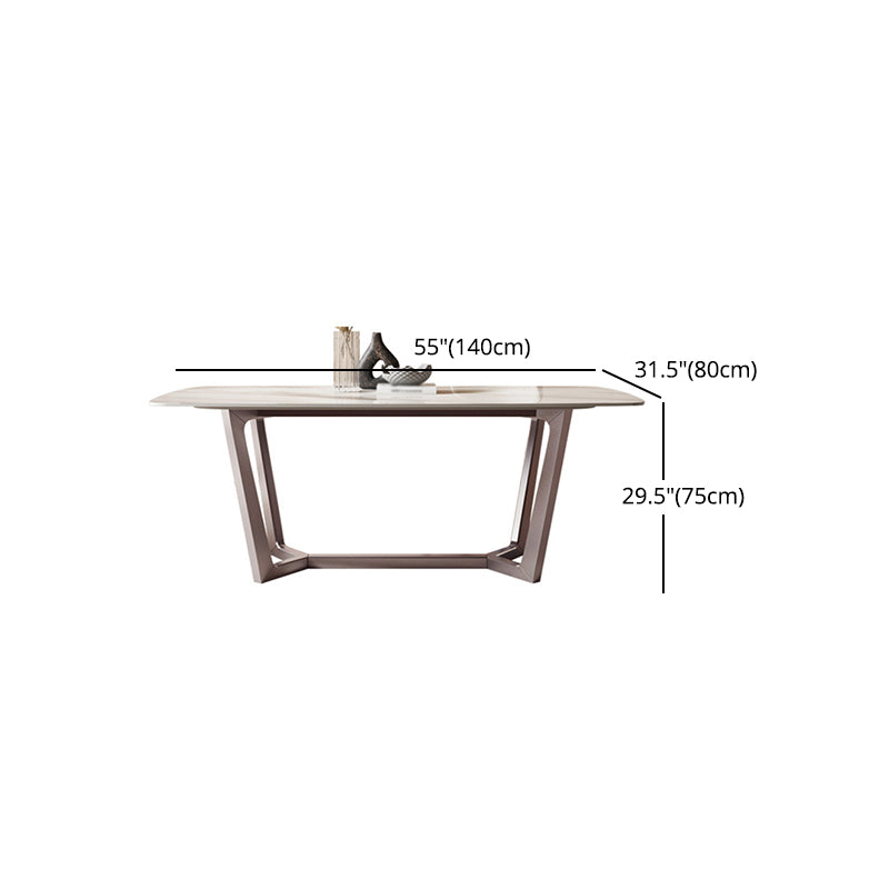 1/2/4/5/7 Pcs Sintered Stone Dining Room Set Table Furniture Set for Home