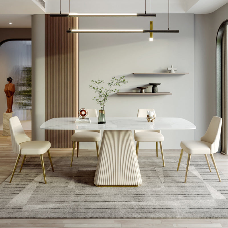 Designer Style 1/4/5/6/7 Pieces Dining Room Set Sintered Stone Dining Table