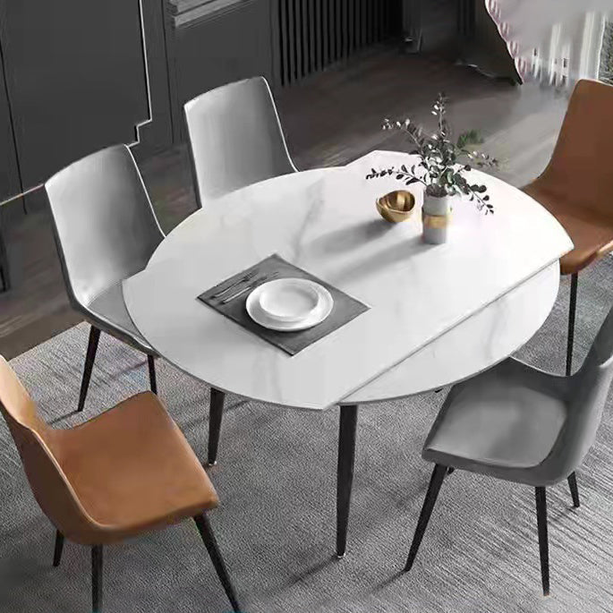 Modern 1/4/5/6/7 Pieces Dining Room Set Sintered Stone Dining Table