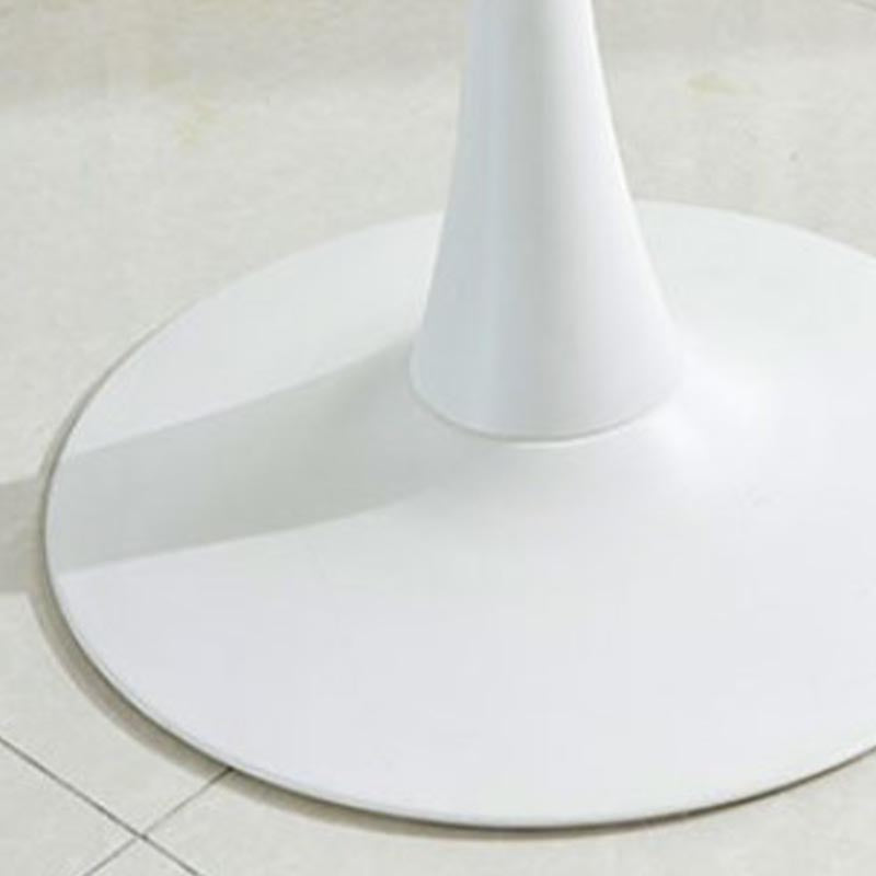 Modern Round Top Dinette Table Metal Base Dining Table for Restaurant