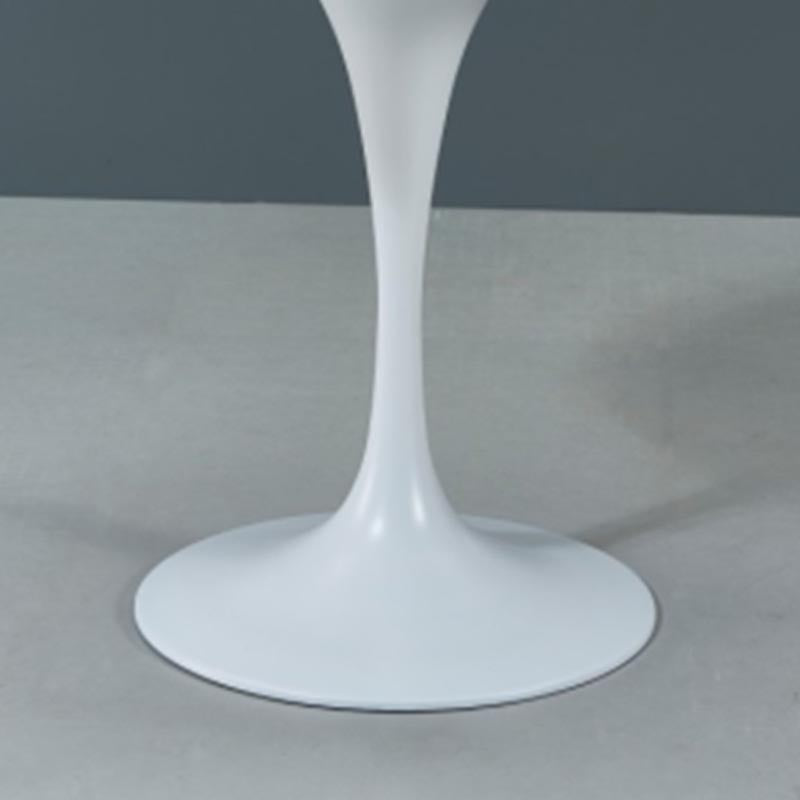 Modern Round Top Dinette Table Metal Base Dining Table for Restaurant