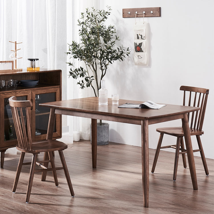 Solid Wood Dining Room Table Contemporary Style 4-foot Dining Site Table