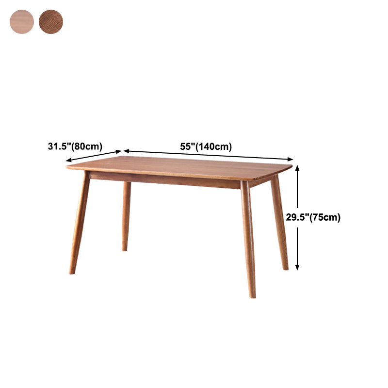 Solid Wood Dining Room Table Contemporary Style 4-foot Dining Site Table