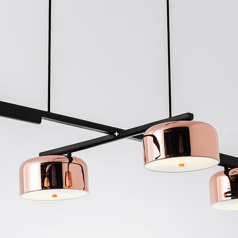 Modern Style Dome Shape Island Lights Metal 4 Light Island Lighting Ideas