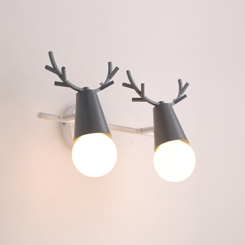 Modern Style Geometric Wall Lamps Metal Multi Lights Wall Lighting