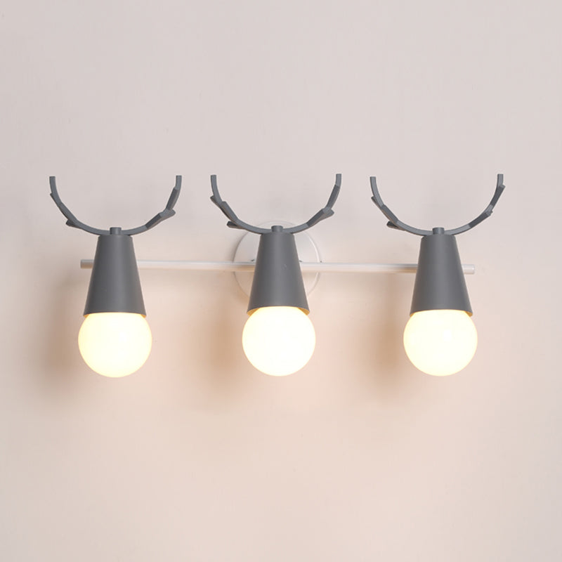 Modern Style Geometric Wall Lamps Metal Multi Lights Wall Lighting