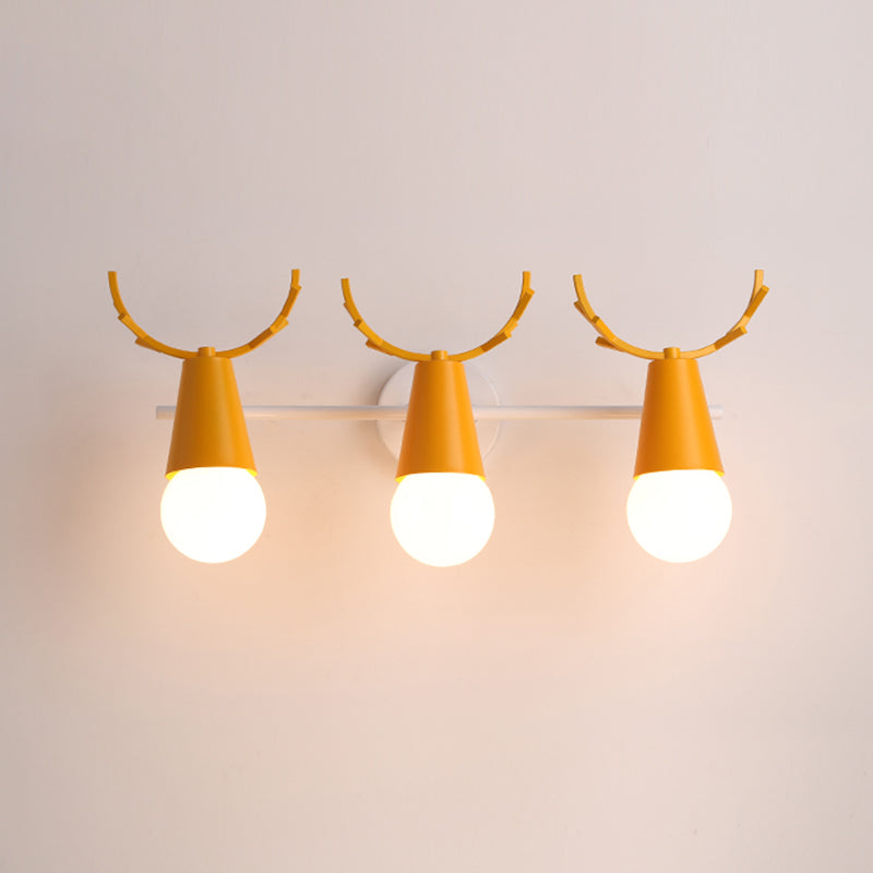 Modern Style Geometric Wall Lamps Metal Multi Lights Wall Lighting