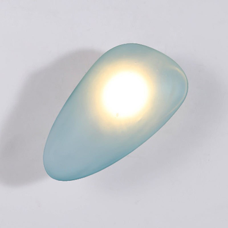 Luz de pared de vidrio creativo Luz de pared LED moderna para dormitorio