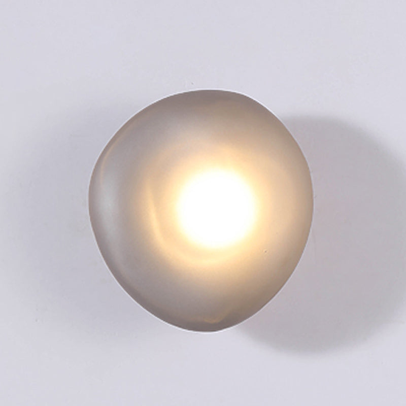 Luz de pared de vidrio creativo Luz de pared LED moderna para dormitorio