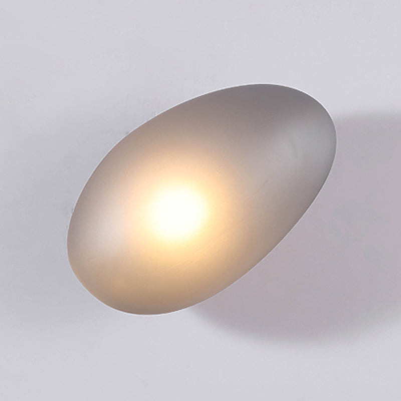 Luz de pared de vidrio creativo Luz de pared LED moderna para dormitorio