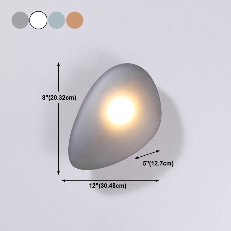 Luz de pared de vidrio creativo Luz de pared LED moderna para dormitorio