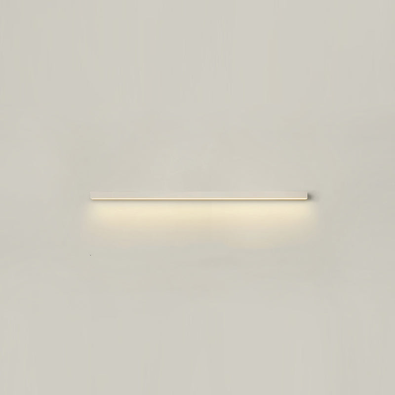 Accoglienza a parete in metallo a forma lineare moderna lampada montata a parete a 1 luci