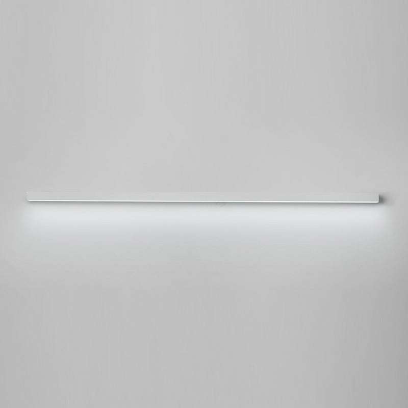 Accoglienza a parete in metallo a forma lineare moderna lampada montata a parete a 1 luci