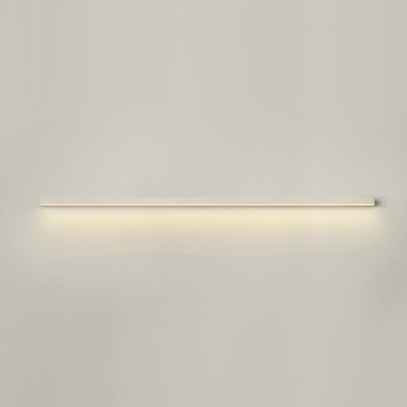 Accoglienza a parete in metallo a forma lineare moderna lampada montata a parete a 1 luci