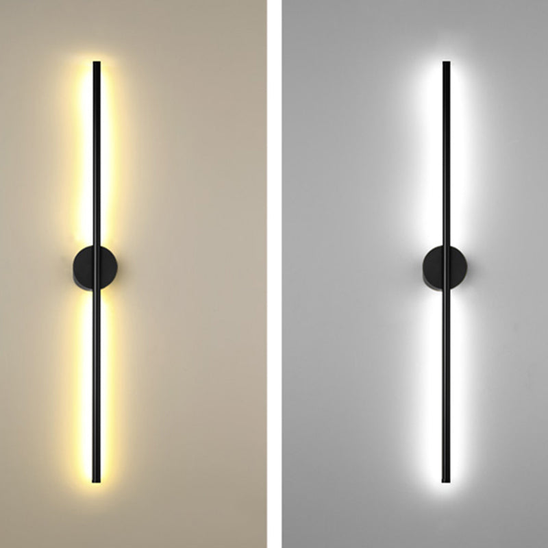 Metal Linear Wall Sconce Lighting Simple LED Wall Mounted Lighting
