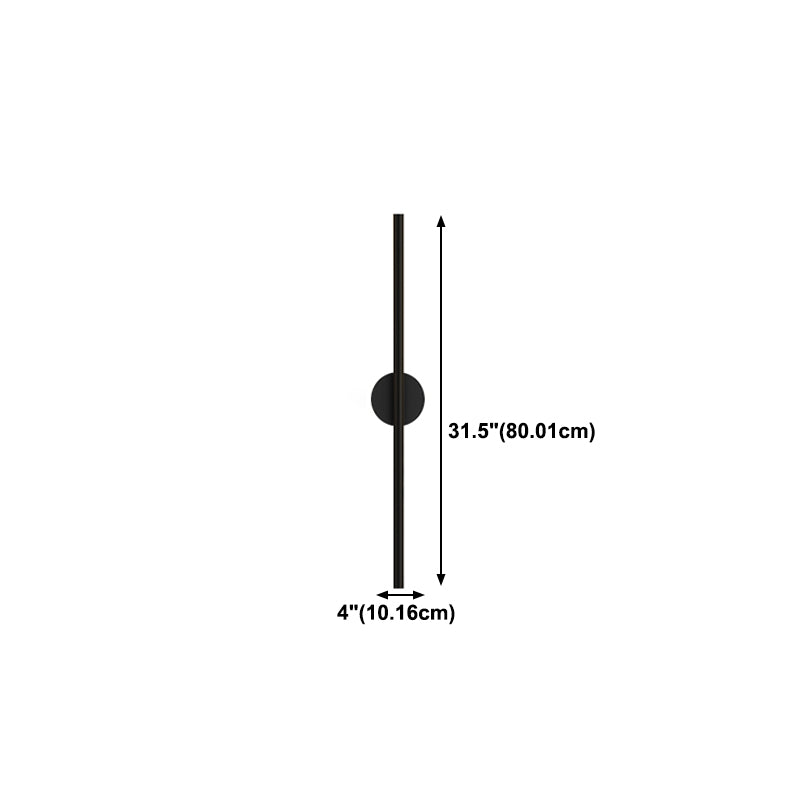 Metal Linear Wall Sconce Lighting Simple LED Wall Mounted Lighting