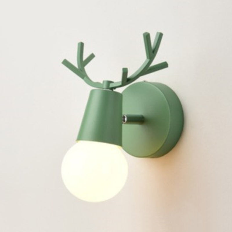 Bras swing petit lampe murale macaron métal