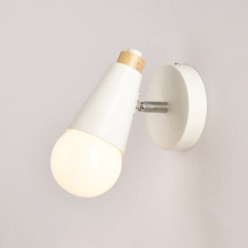 Bras swing petit lampe murale macaron métal