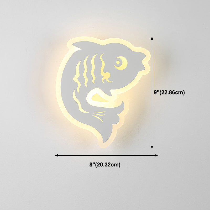 Modern Animals Wall Light Creative Wall Light Sconce for Bedroom