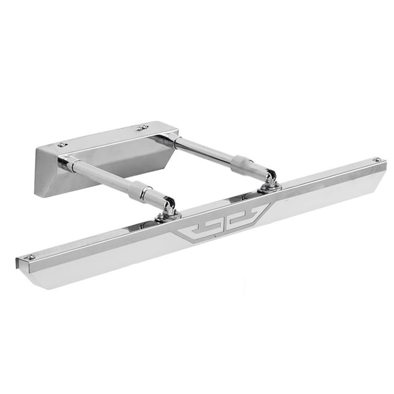 Modern Simple Stainless Steel Vanity Light Geometry Scalable Led Vanity Lamp for Bedroom