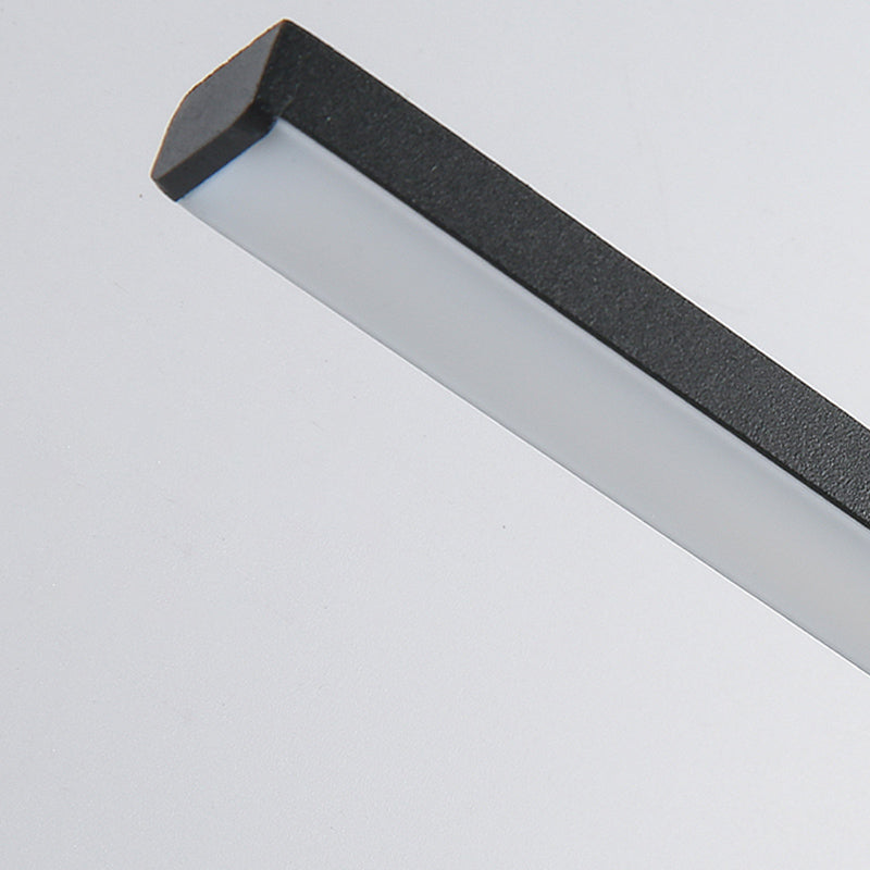 Lampada sconde in metallo moderno a parete a 1 luci per il bagno