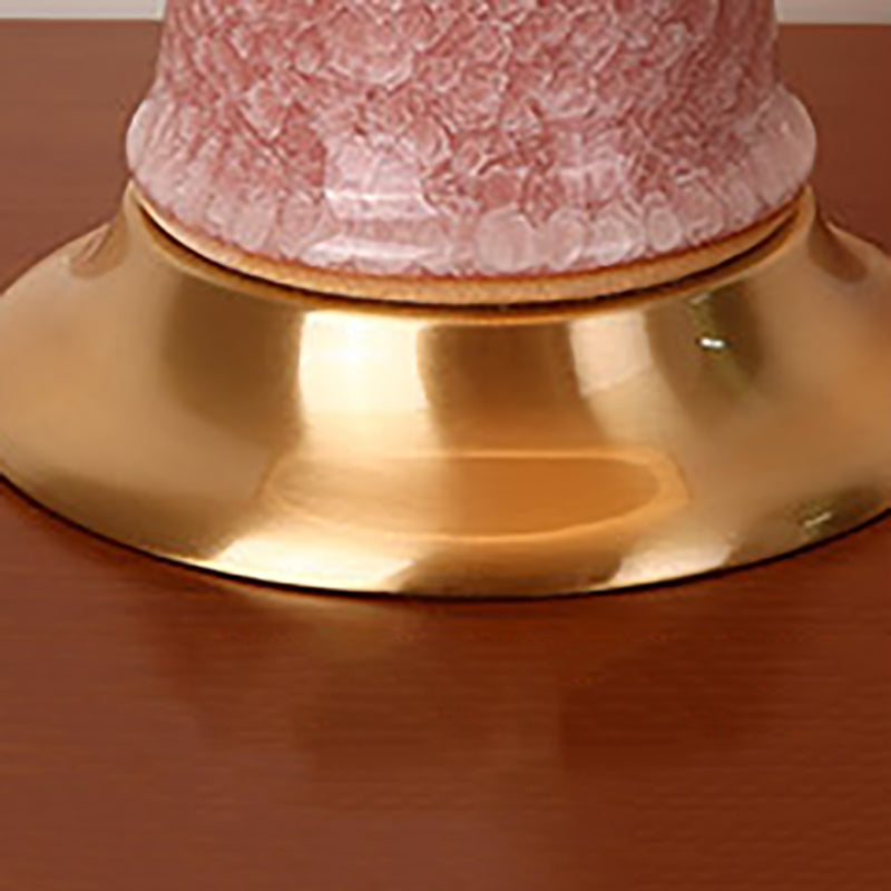 Éclairage de bureau de style moderne LAMPE DE SHADE DE SILK COLORF