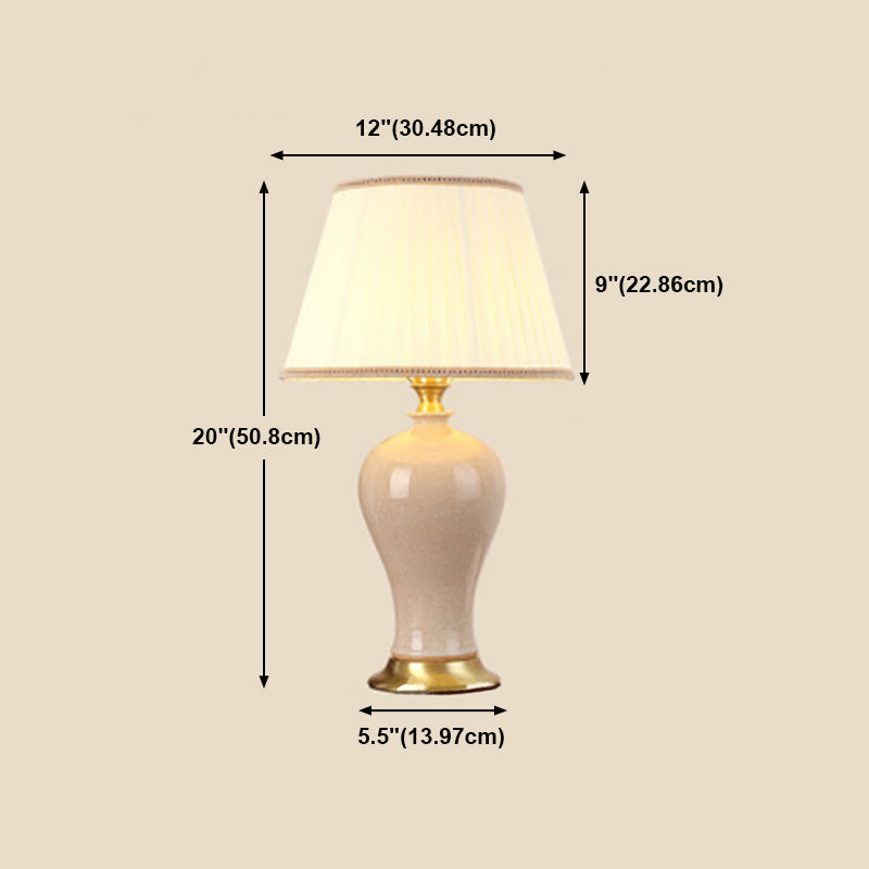 Éclairage de bureau de style moderne LAMPE DE SHADE DE SILK COLORF
