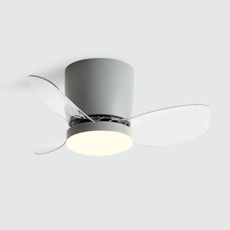 Ventilador de techo de estilo moderno Ligera 1 Luz de ventilador de techo para la habitación de los niños